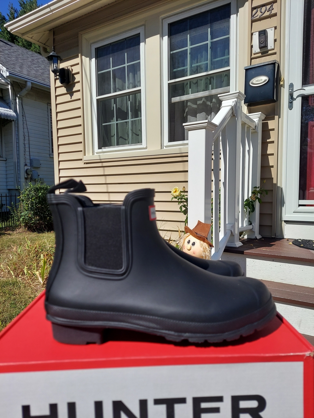Hunter Black Chelsea Waterproof Rain Boots Womens Sizes 5,6,&10 NWT Athleisure